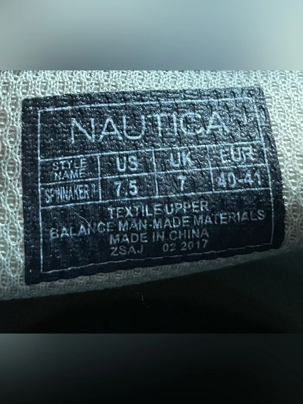 Nautica Men's Spinnaker Boat Shoes Size 7.5